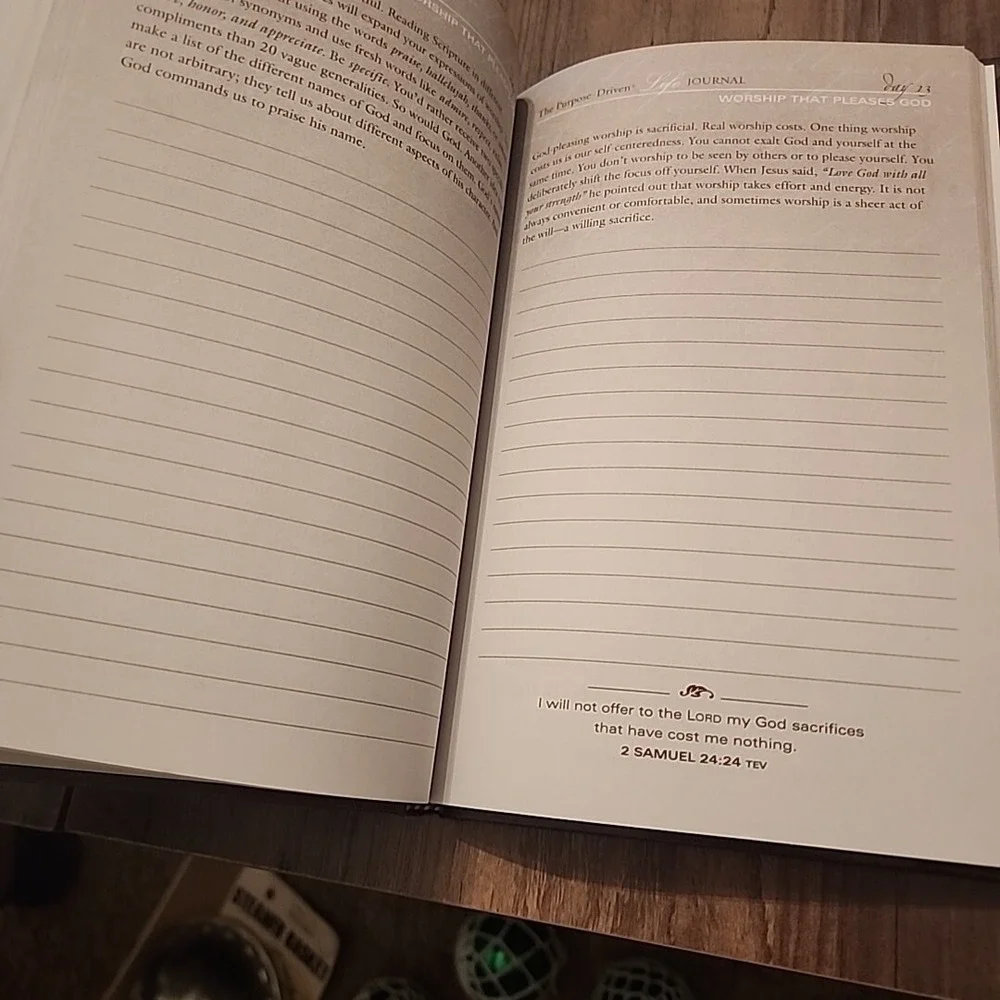 The Purpose Driven Life Journal Hardcover Brand‎ New by Rick Warren Christian